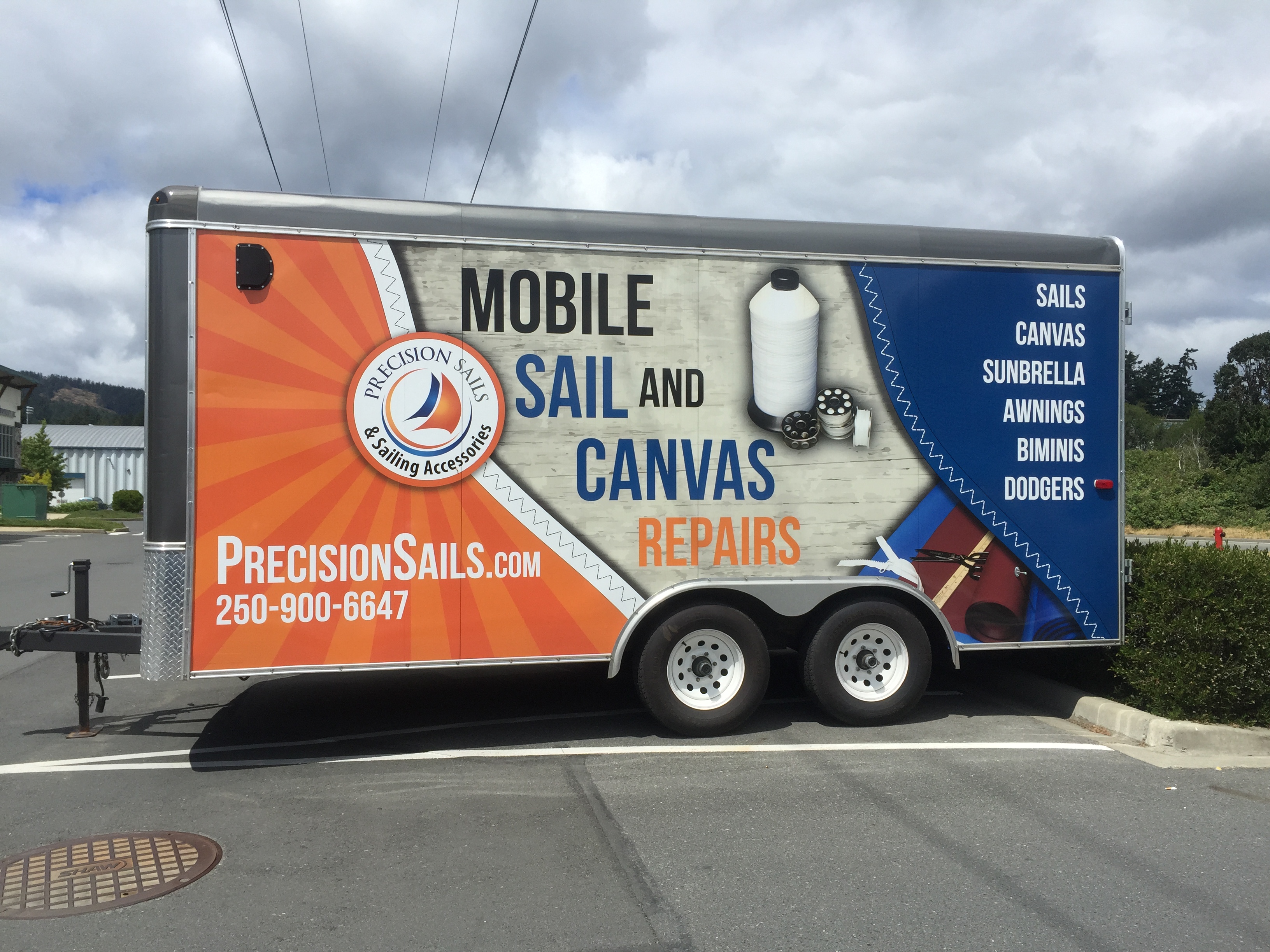 TRAILERS advertising wraps