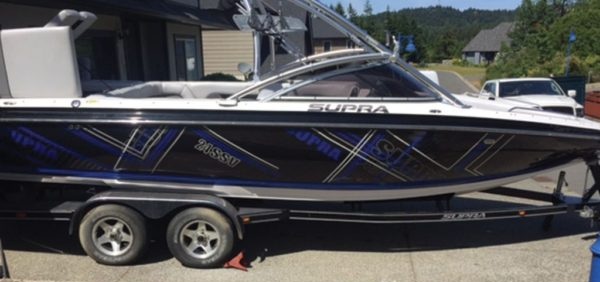 boat graphic wrap